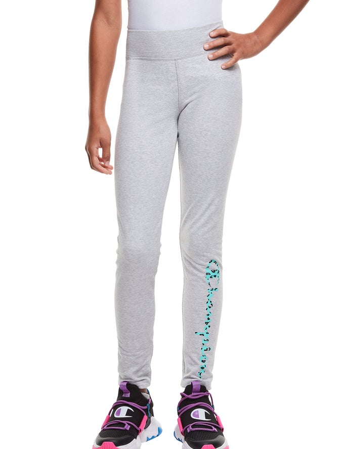 Leggings Champion Niña - Leopard Print ( Gris ) 5974028-ZT